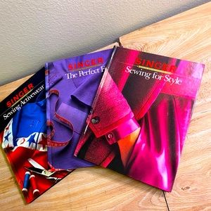 Singer Sewing  books